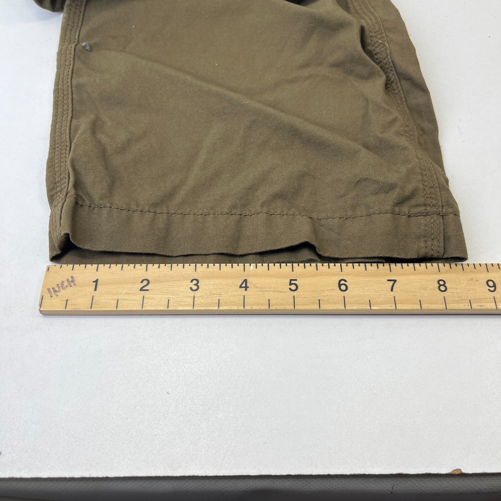 Kam Cargo Trousers Pants with Zip Off Legs Khaki Brown size 48R L32"