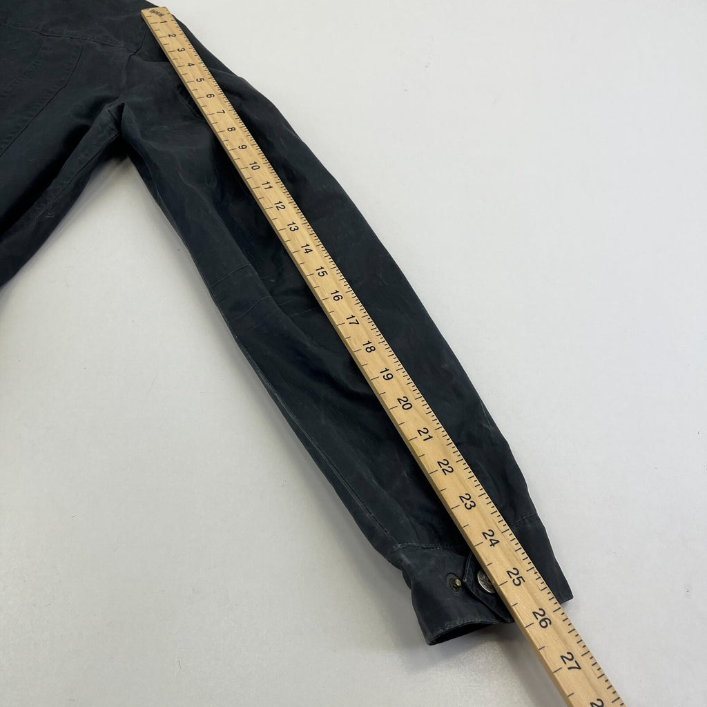 Belstaff Six Days Women's Jacket EU size 46 Black Made in Italy Waxed Motorcycle