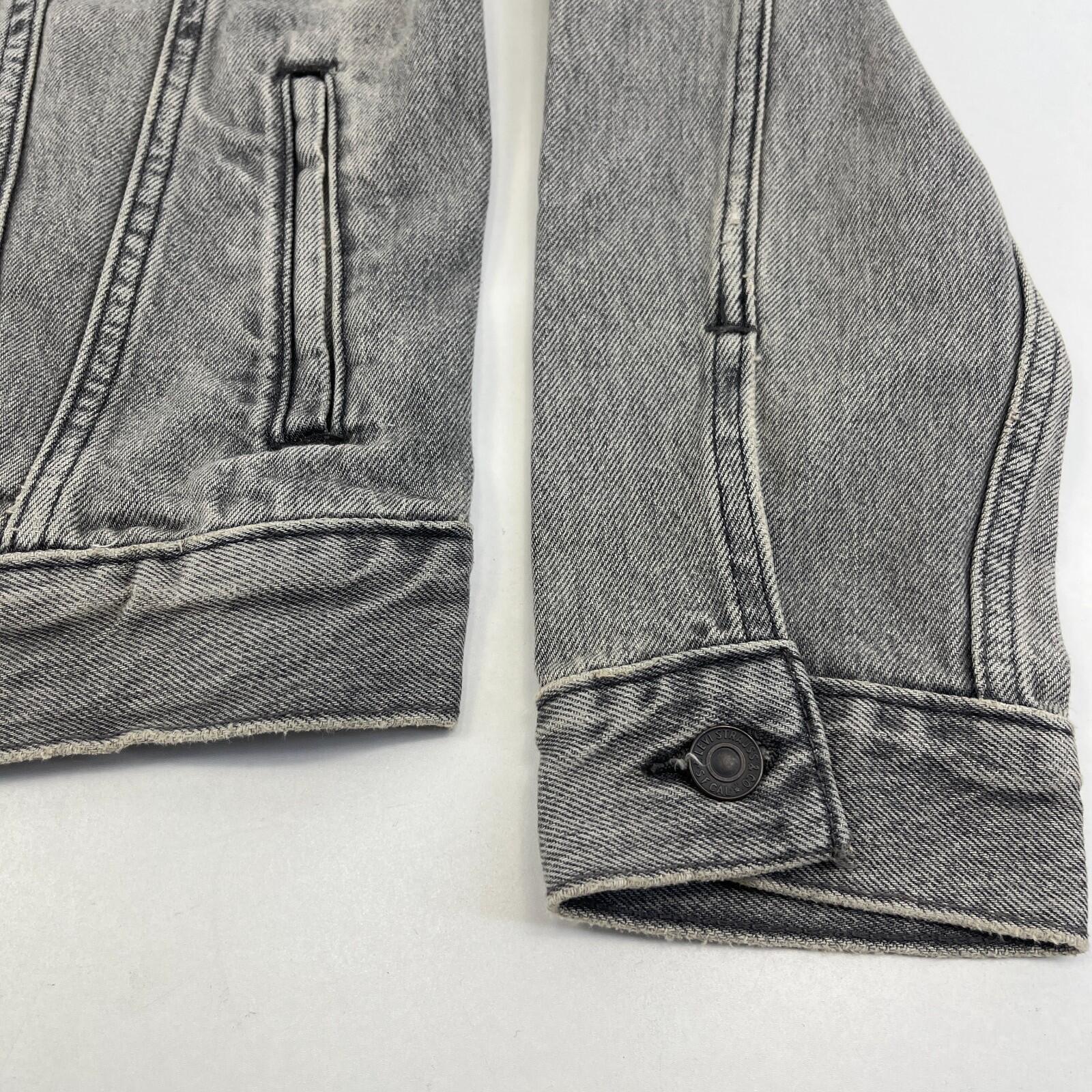 Levi’s Grey Denim Jacket size XS Levi Strauss - Superb Condition