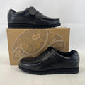 Pretty Green Harrow Lace Up Shoes Moccasin Loafers Men's Black Leather size 10