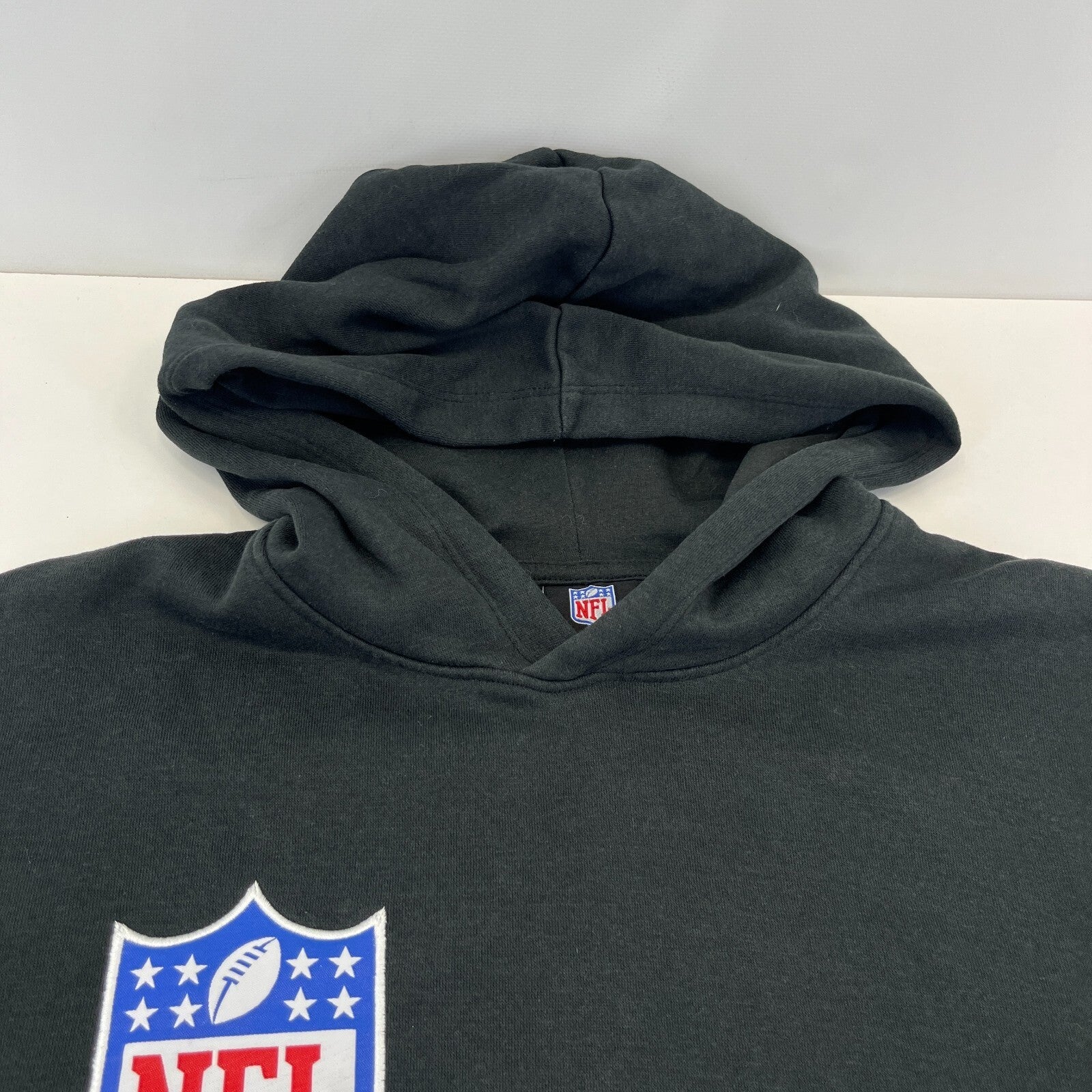 NFL Multi Teams League Hoodie with Back Print in Black Men's size XL
