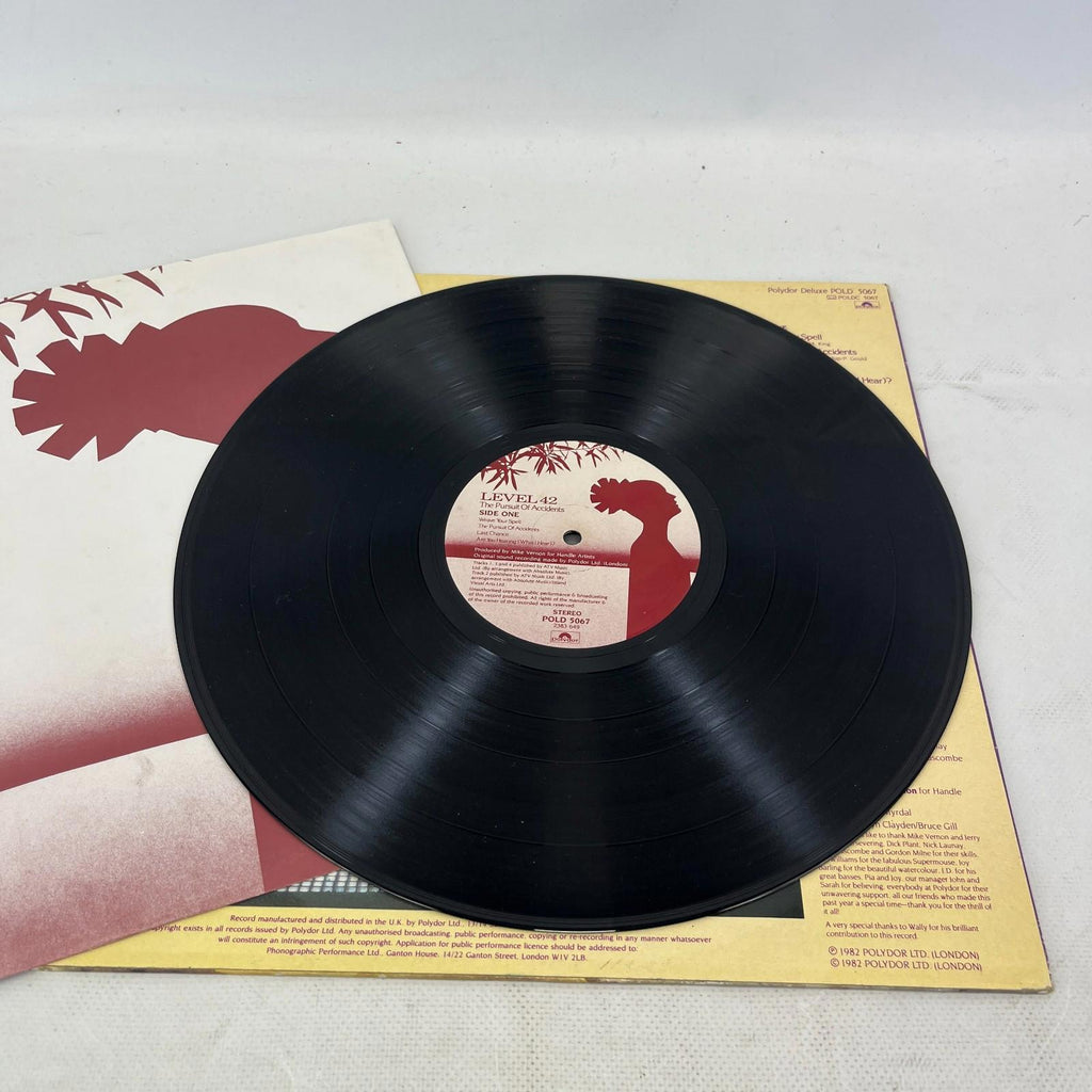 Level 42 - The Pursuit Of Accidents 1982 12” Vinyl LP ERecord X/VG