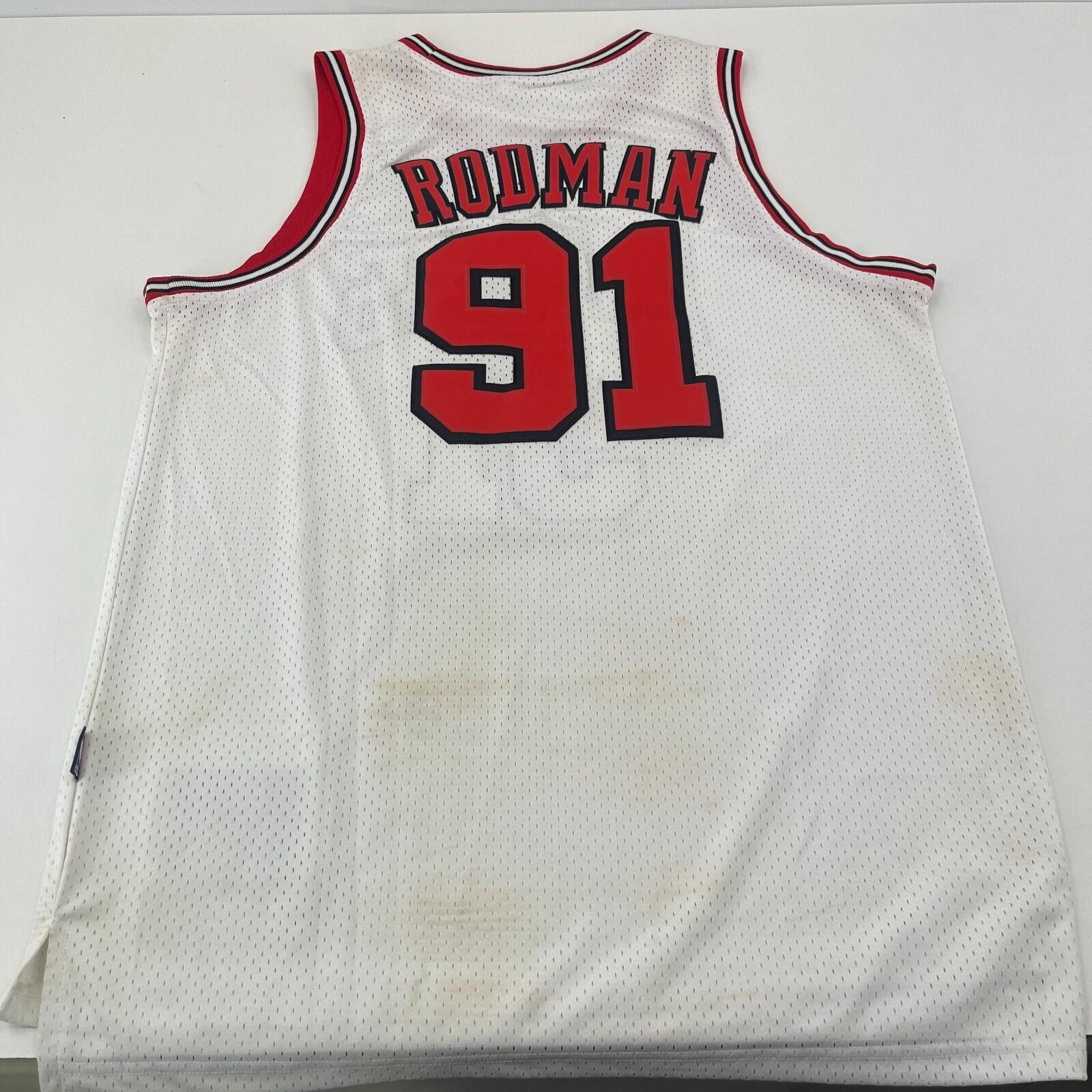Mitchell & Ness Chicago Bulls Dennis Rodman NBA Jersey Shirt 1997-98 size XL