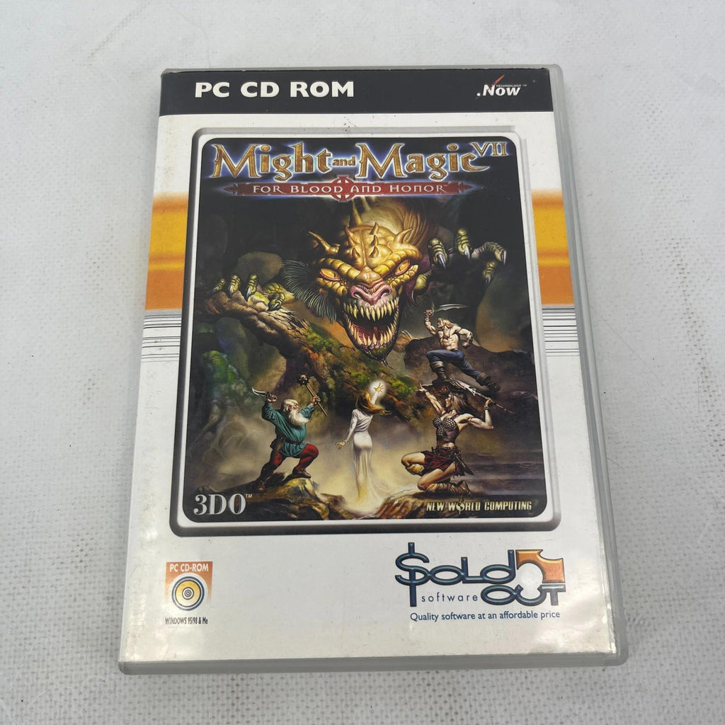 Might and Magic VII: For Blood and Honor Sold Out Windows PC CD-ROM