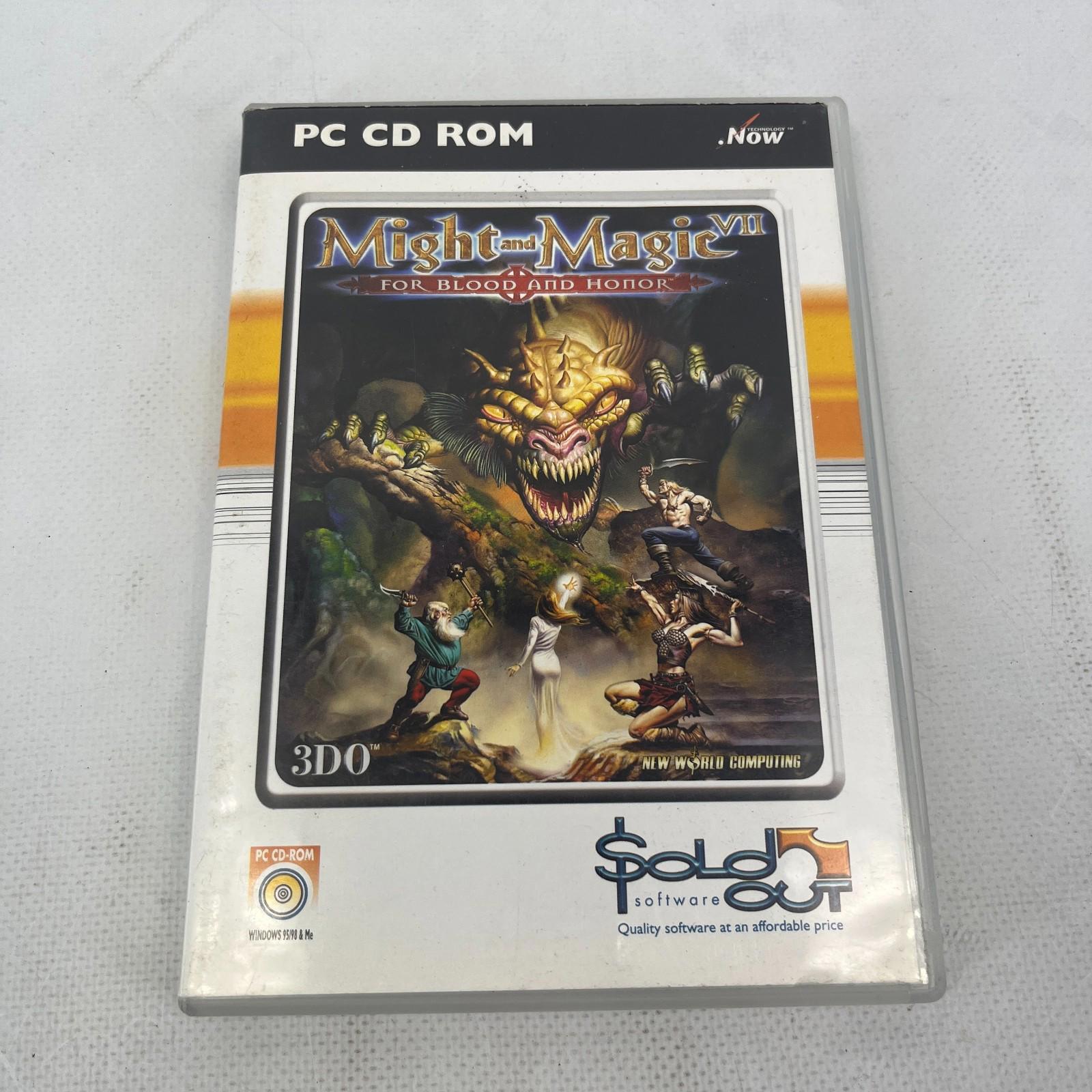 Might and Magic VII: For Blood and Honor Sold Out Windows PC CD-ROM