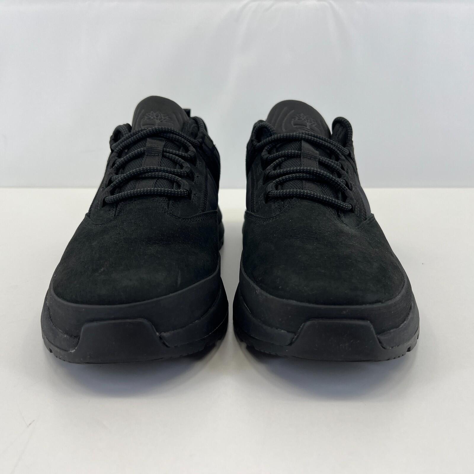 Timberland Euro Trekker Low Mens Hiking Trainers in Black UK size 10 / EU 44.5