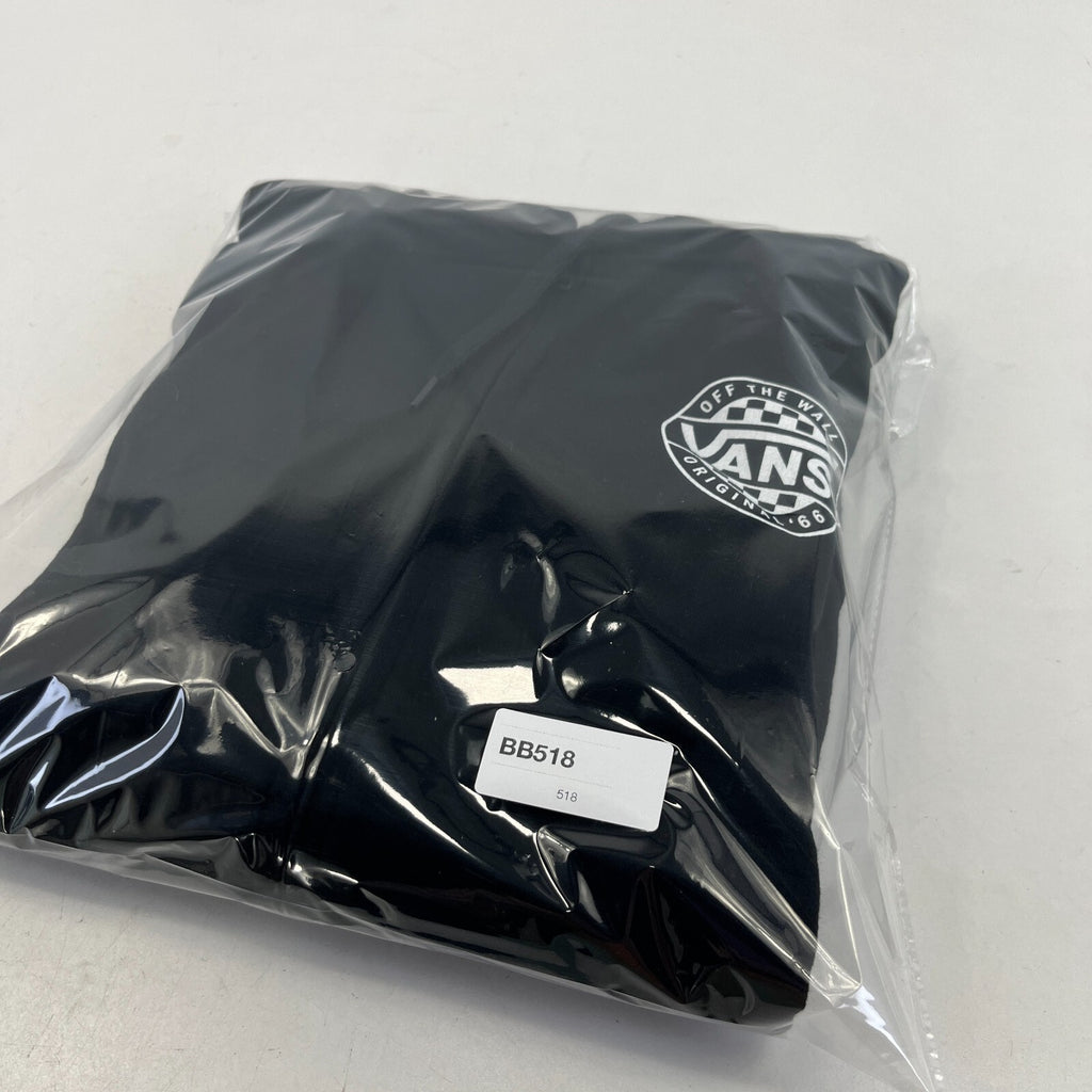 Vans Off the Wall Men's Back Print Hoodie in Black size Small