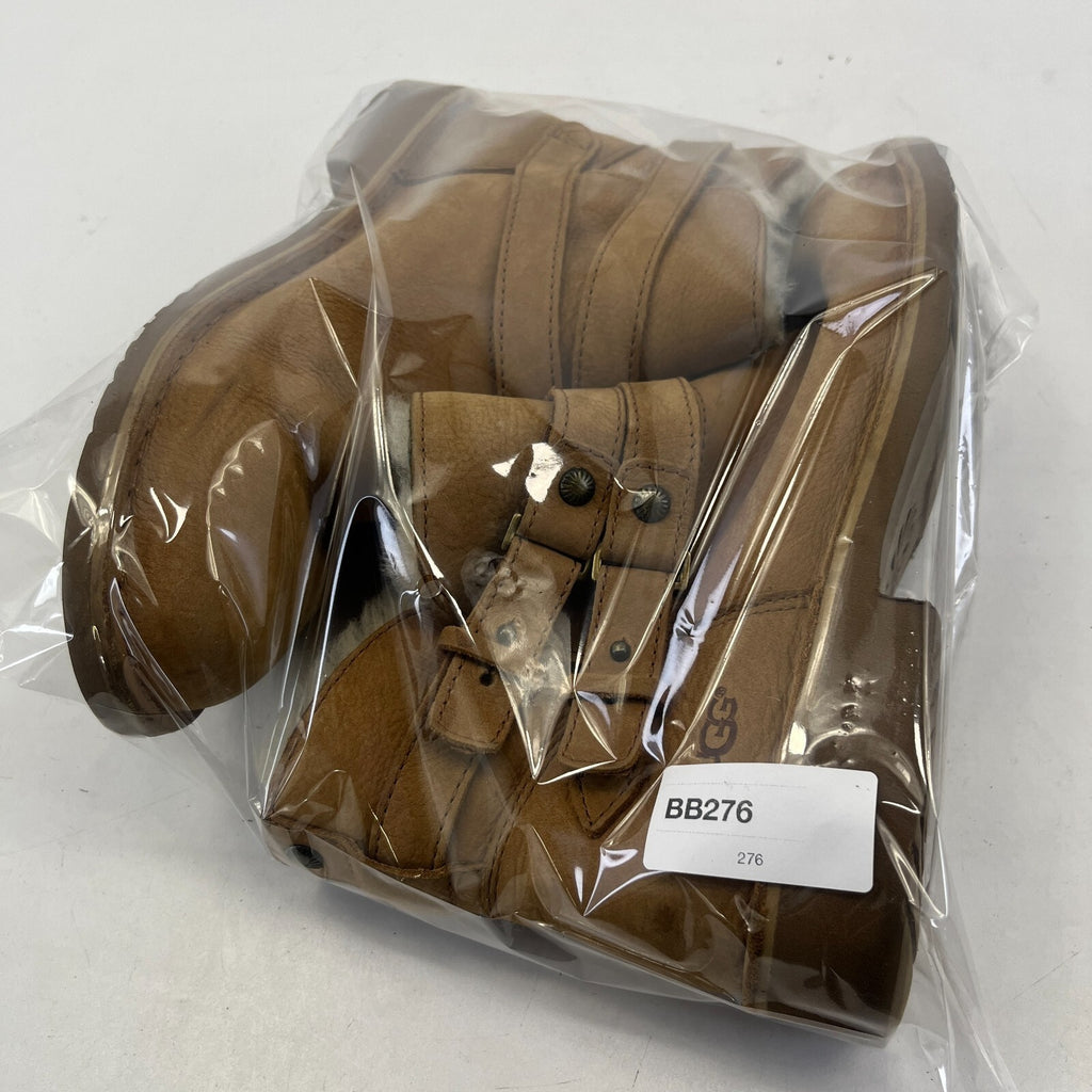 Ugg Aliso Women's Ankle Boots Tan Suede Leather size UK 8 EU 41 Model 1014623
