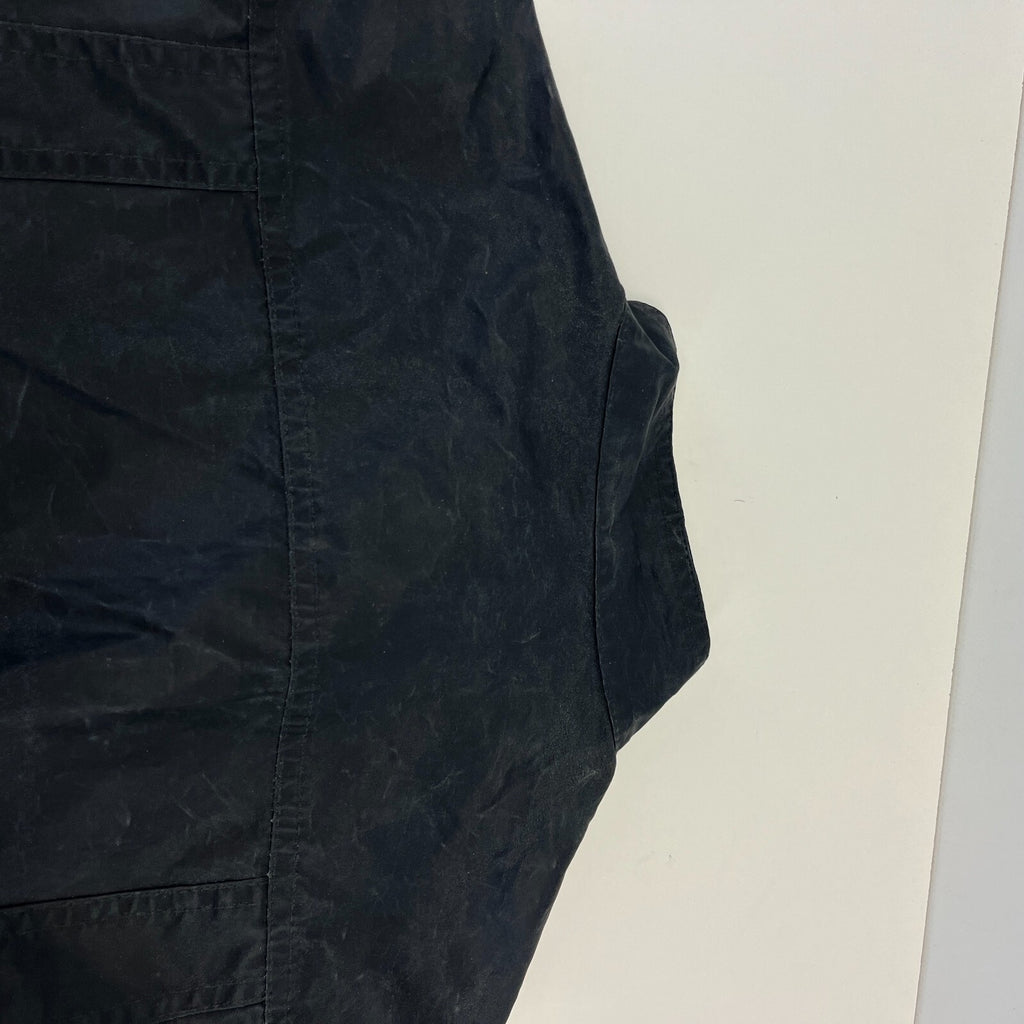 Belstaff Six Days Women's Jacket EU size 46 Black Made in Italy Waxed Motorcycle