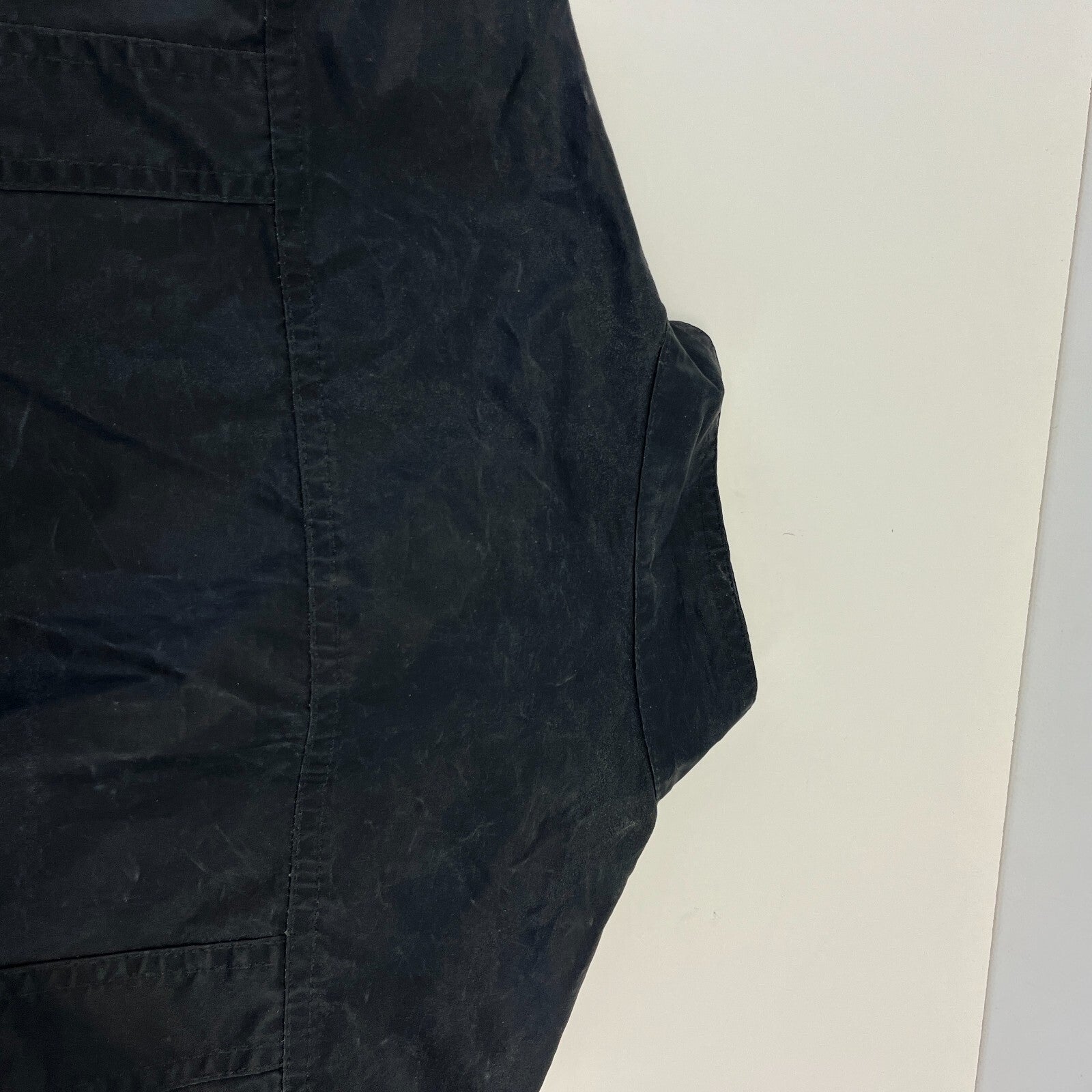 Belstaff Six Days Women's Jacket EU size 46 Black Made in Italy Waxed Motorcycle