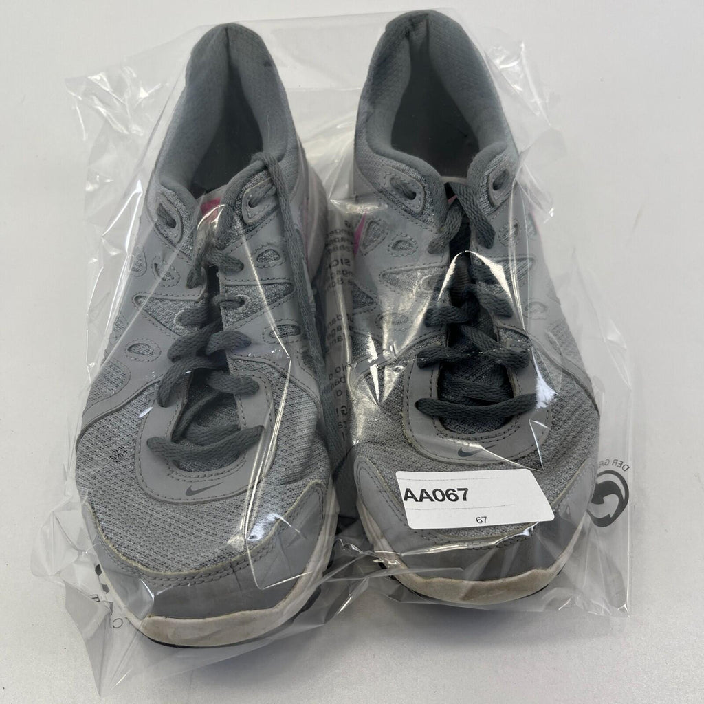 Nike Trainers Revolution 2 Grey & Pink Mesh Running Gym Shoes size UK 7 / EU 41