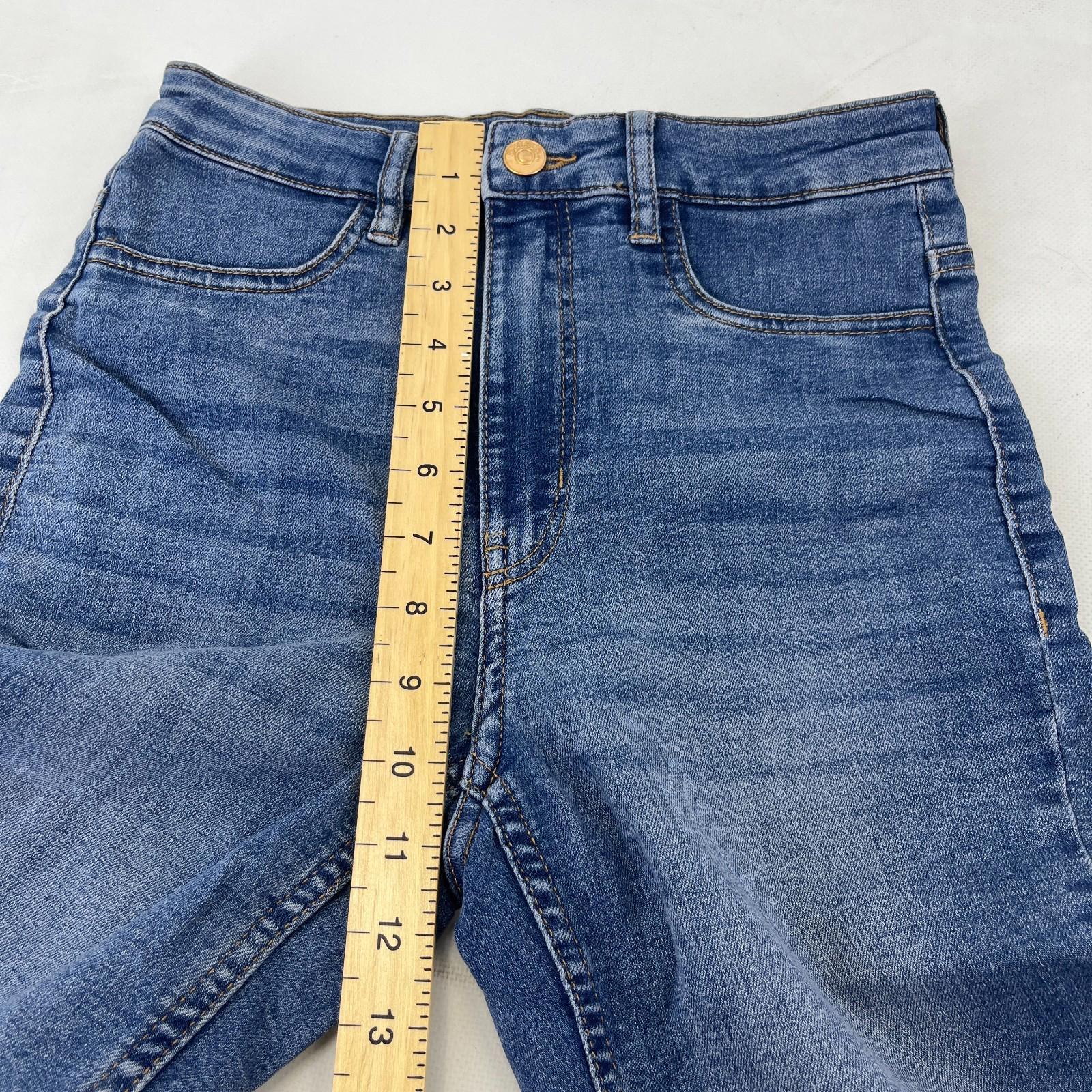 C&A Divided Mid Blue Super Skinny Jeans Women's UK size 8R - NWOT