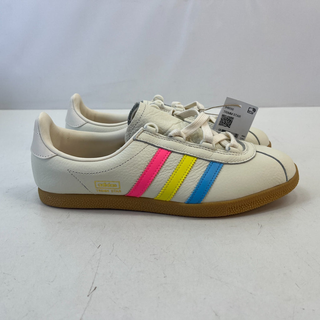 Adidas Trimm Star Men’s CMYK White Leather UK 7.5 - IH9550 - New in Box
