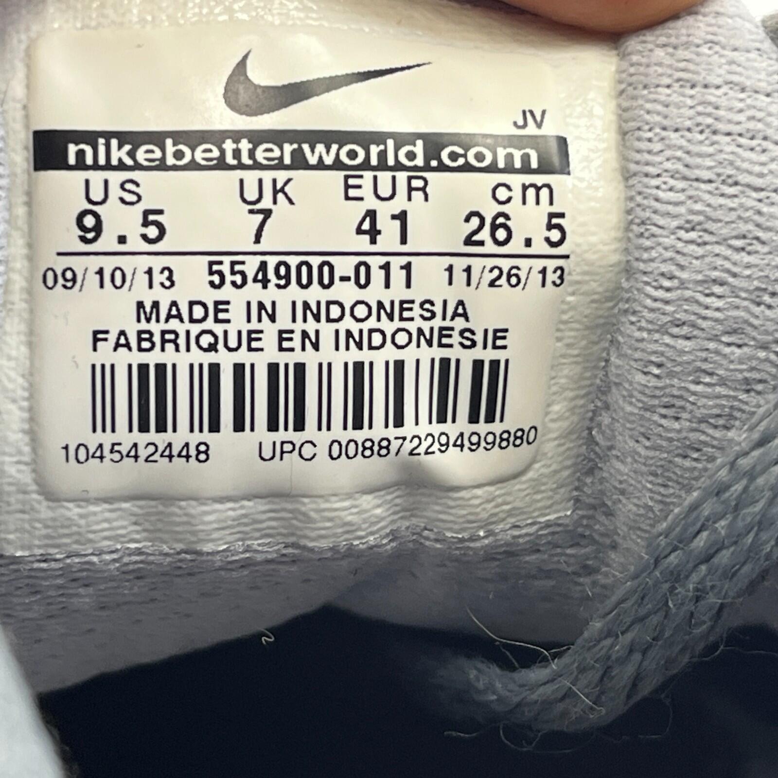 Nike Trainers Revolution 2 Grey & Pink Mesh Running Gym Shoes size UK 7 / EU 41