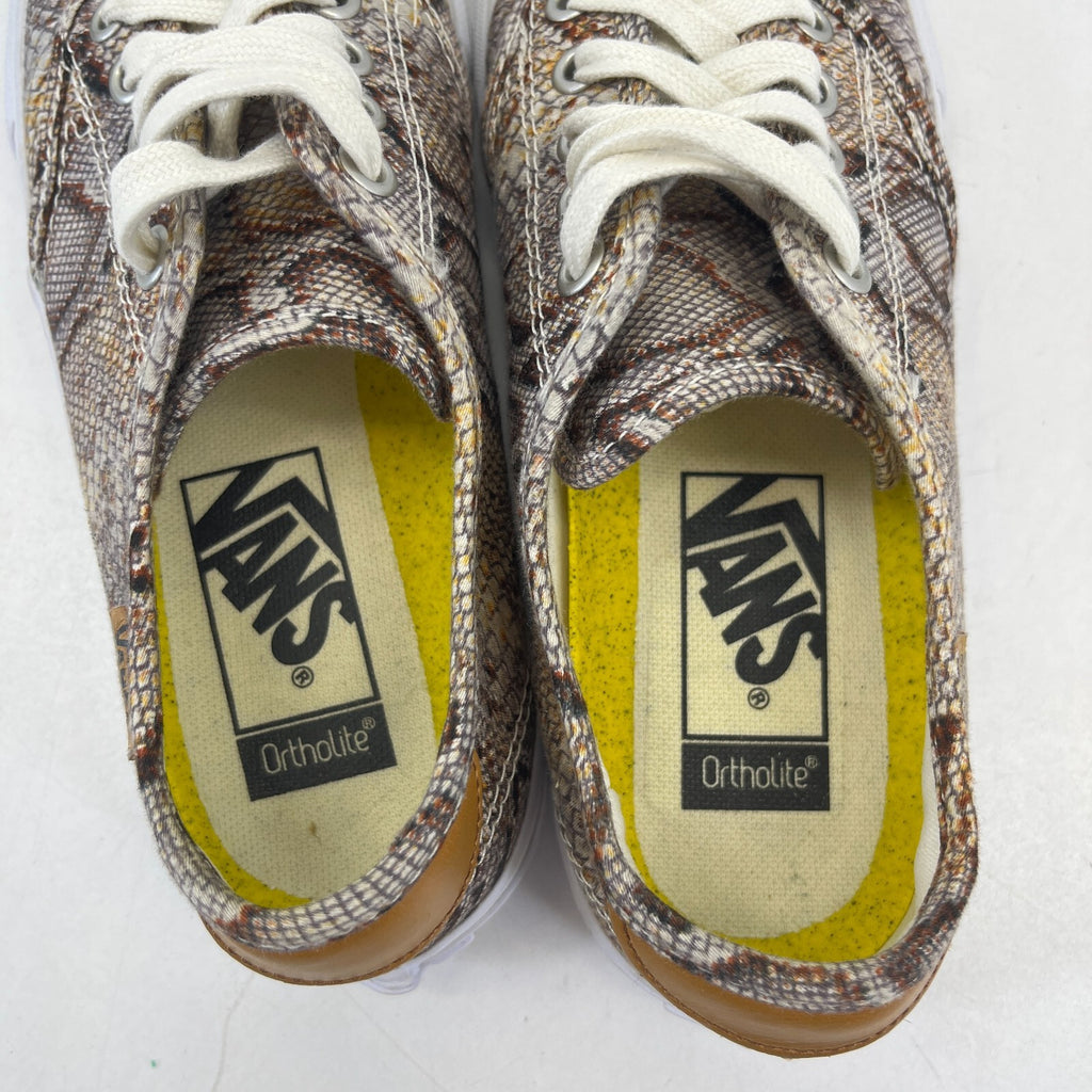 Vans Off The Wall Classic Snake Print Shoes size UK 4 EU 36.5
