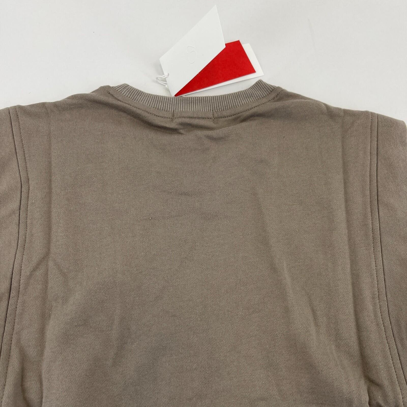 Q2 Women's Relaxed Fit Sweatshirt Sweater in Beige UK size Large - New with Tags