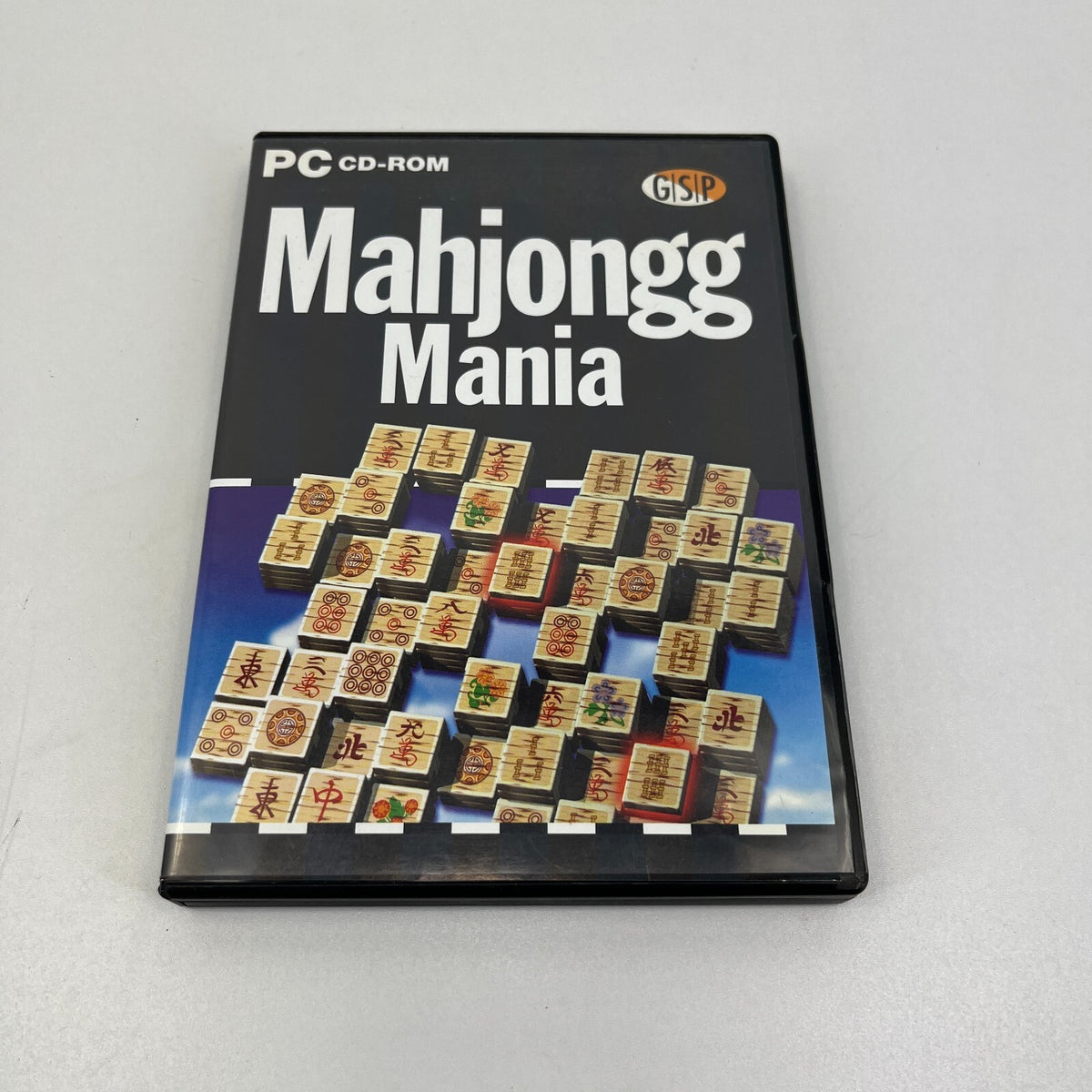 Mahjongg Mania PC CD-Rom - Tile Game - Near Mint Condition