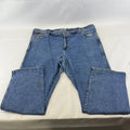 Wrangler Texas Straight Leg Jeans in Blue - Men's W50" L32"