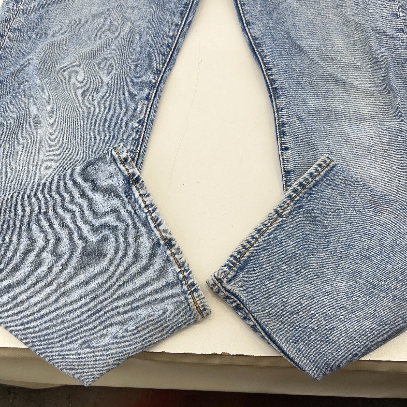 Levi Strauss 514 Jeans Blue Regular Straight Denim W32 L30 Zip Fly Men's Red Tab