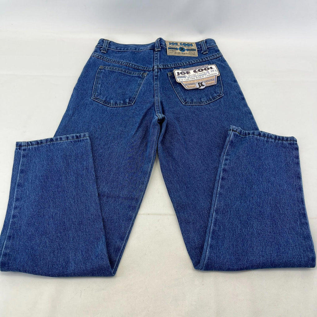 Joe Cool Women's Denim Jeans W29" L30" - 100% Cotton Mid Blue - New