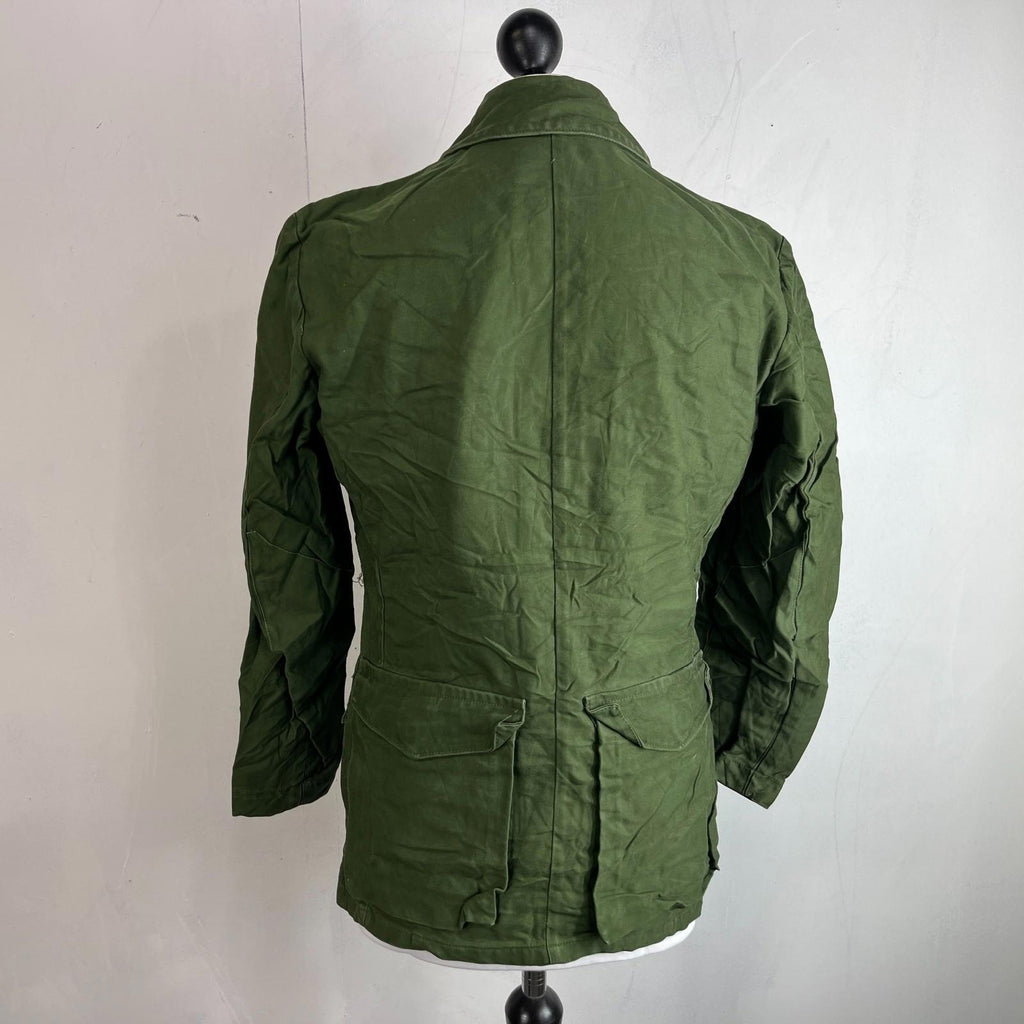 Swedish Army Issue Combat Jacket OG Green Fatigue Coat size C46