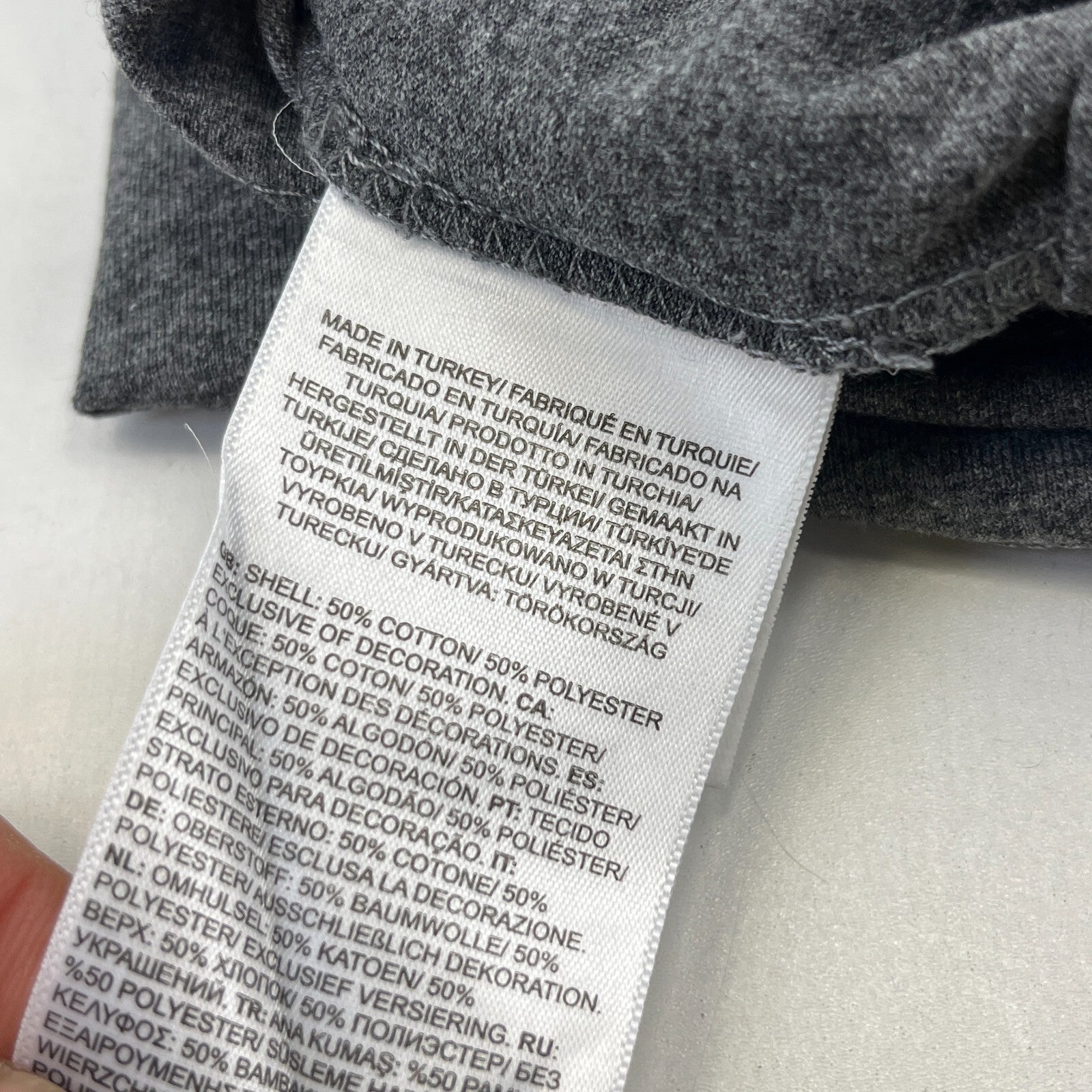 The North Face Men's T Shirt Dark Grey size XL - VGC