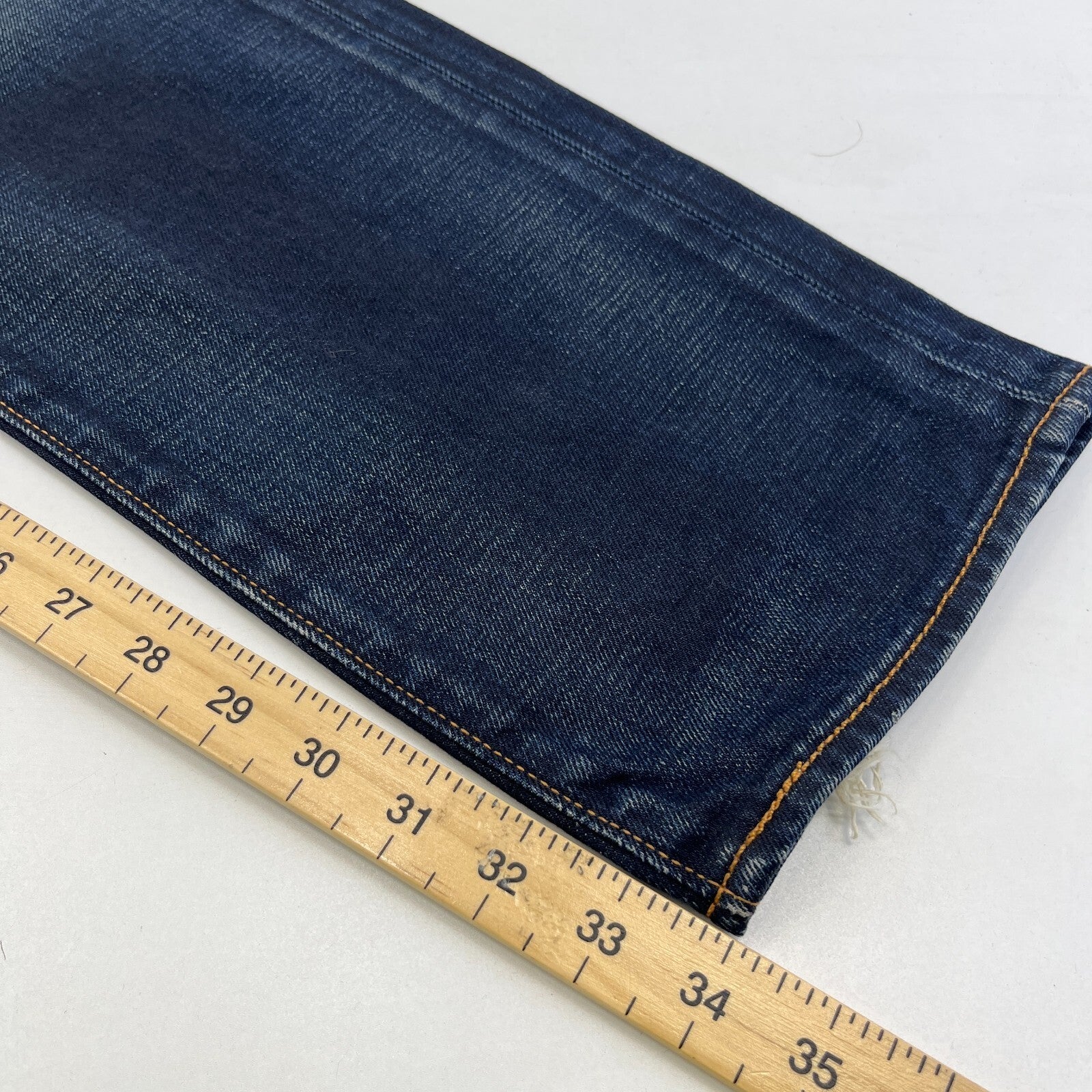 Levi's 508 Men's Dark Blue Jeans W36" L34" Regular Straight Leg