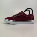 VANS Off the Wall Old Skool Classic Trainers Burgundy Red UK size 4 - VGC