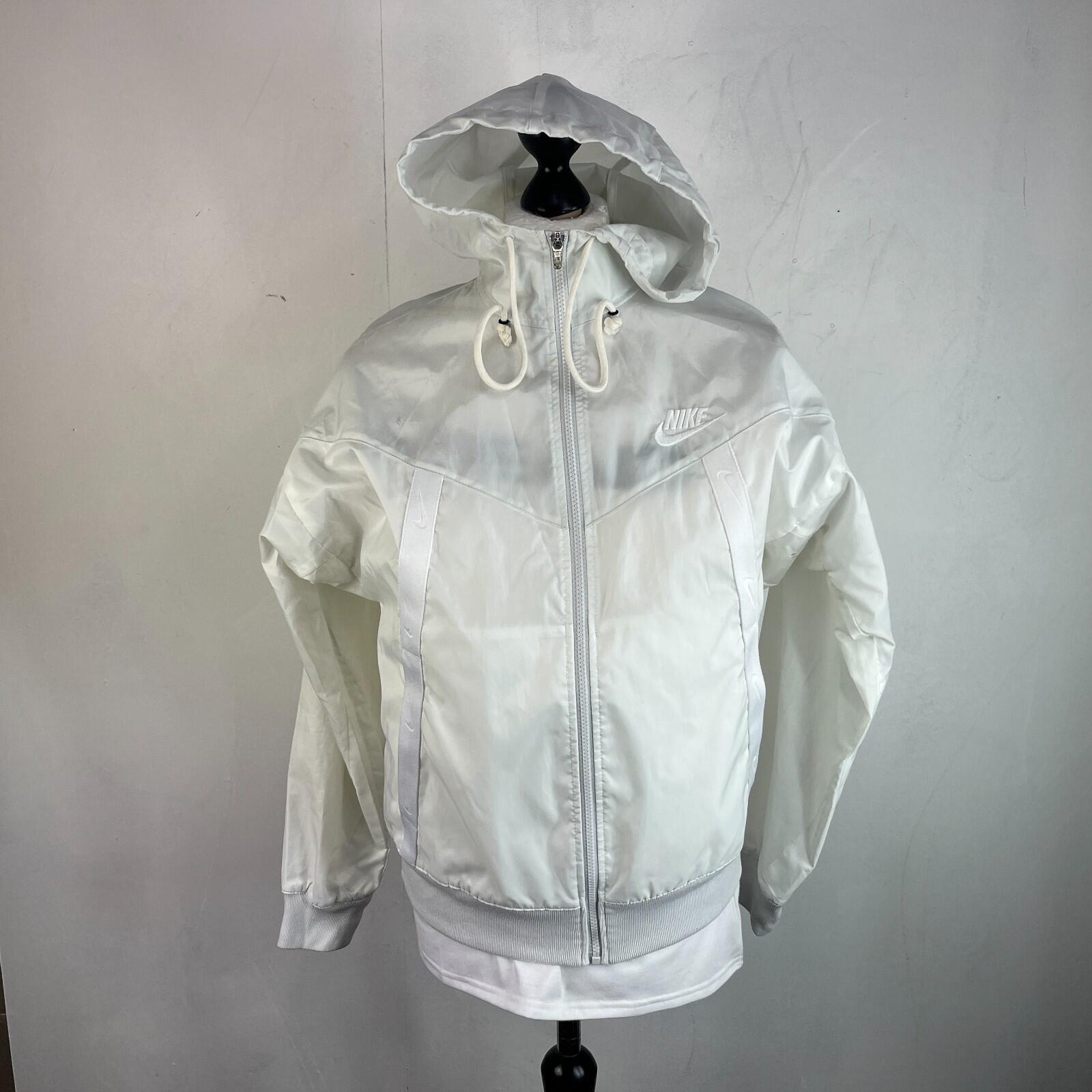 Adidas Marble Hooded Waterproof Jacket Bomber size M Full Zip in White - Rare