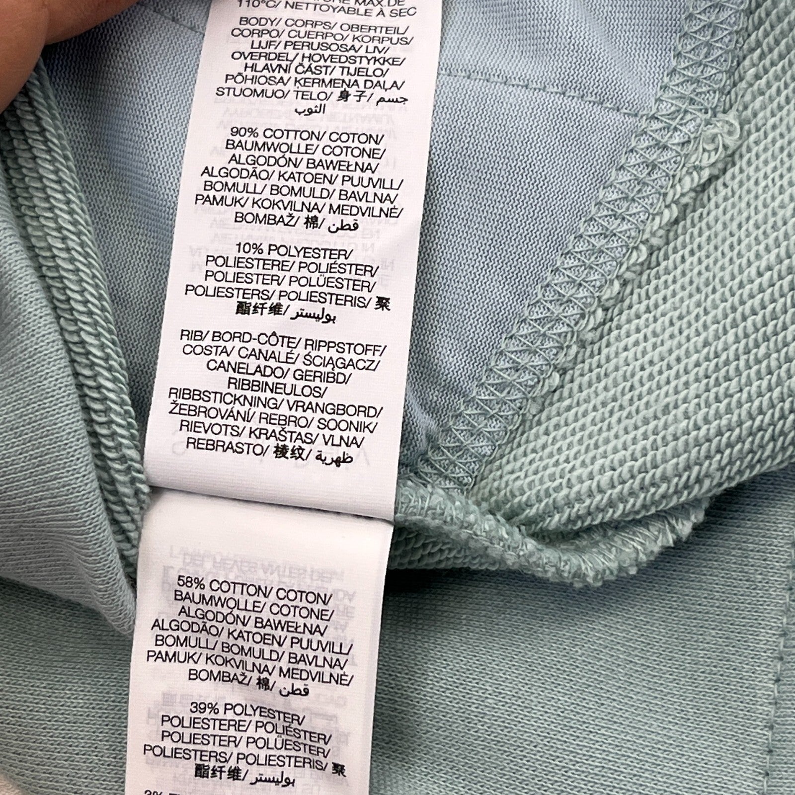 Sweaty Betty Longline Soft Feel Hoodie Mint Green size XS Oversized