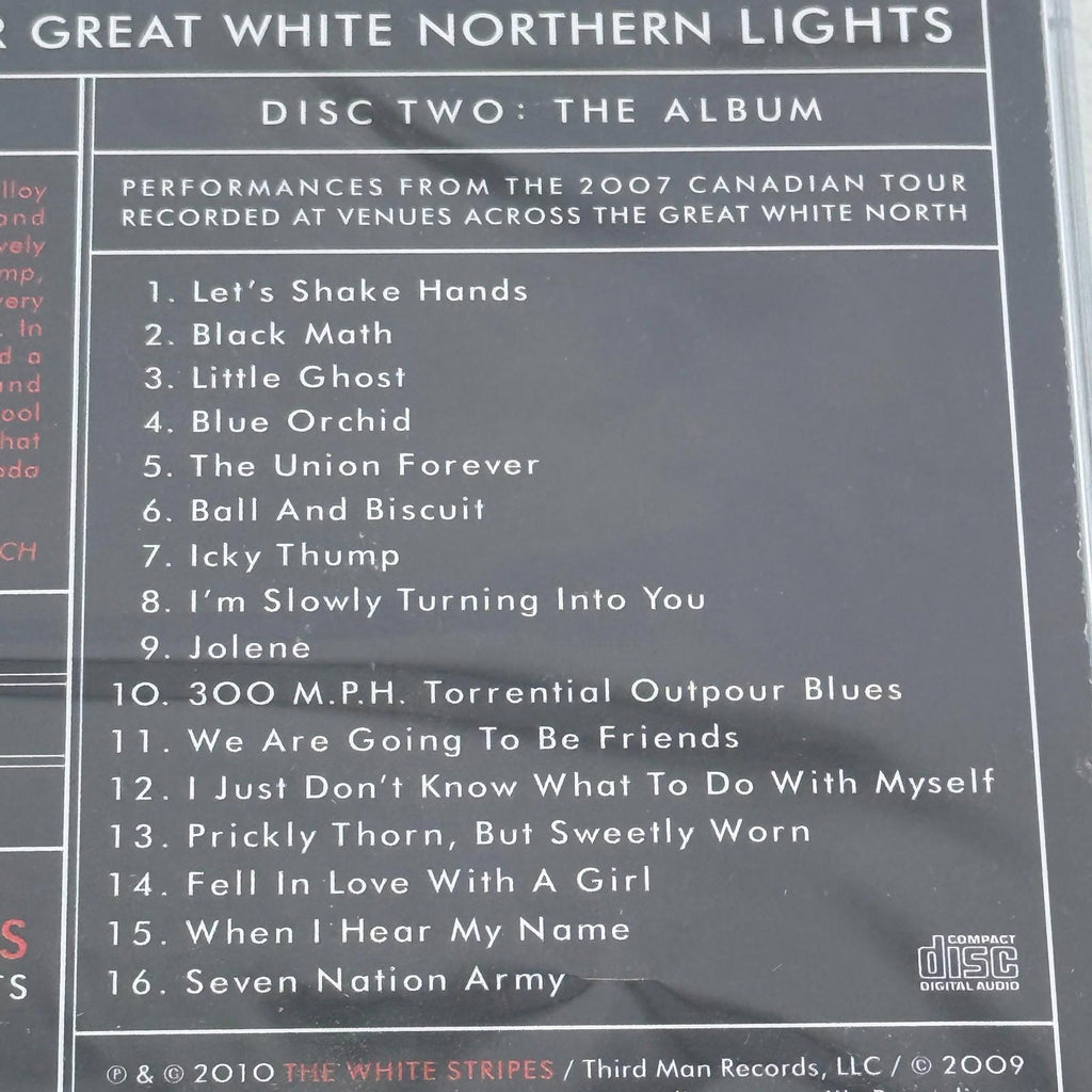 The White Stripes - Under Great White Northern Lights CD & DVD Set New & Sealed