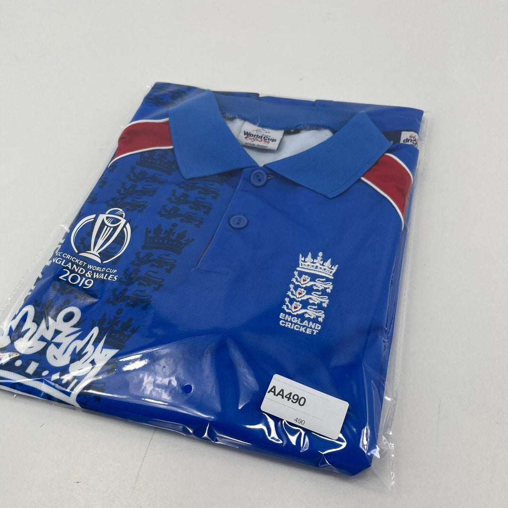 2019 ICC Cricket World Cup England Polo Shirt UK size Small - VGC