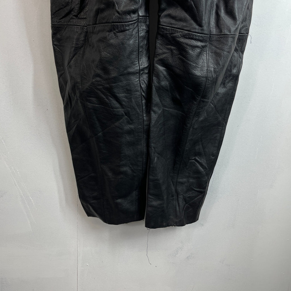 Super Rare Post WWII Military Motorcycle 1 Piece Leather Suit with Belt