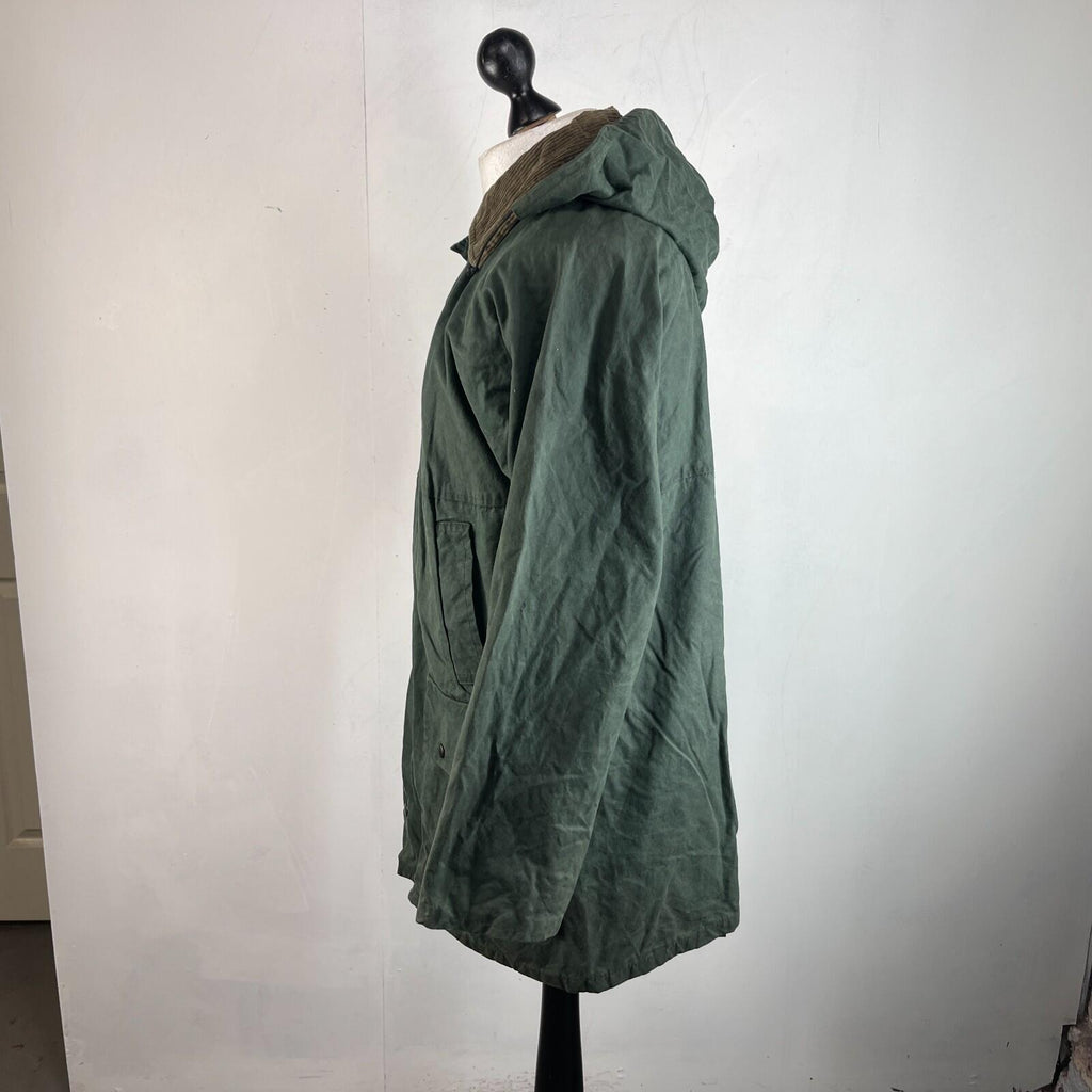 Kap Horn Outdoor Wax Jacket Men's size M Green Country Coat Made in England