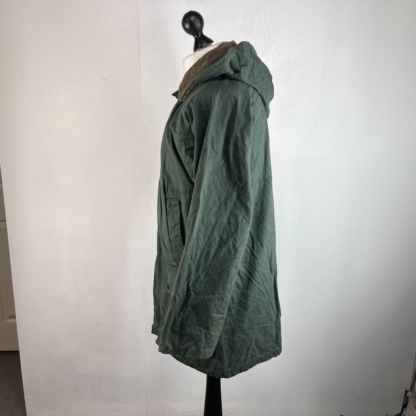 Kap Horn Outdoor Wax Jacket Men's size M Green Country Coat Made in England