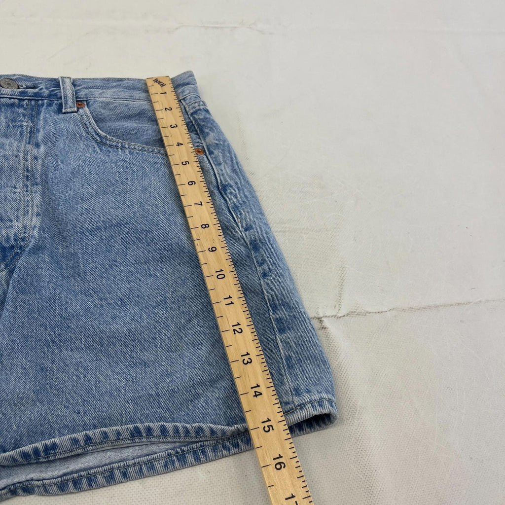 Levi's Ribcage Skirt Premium Big E Mid Blue - W29" Length 15"