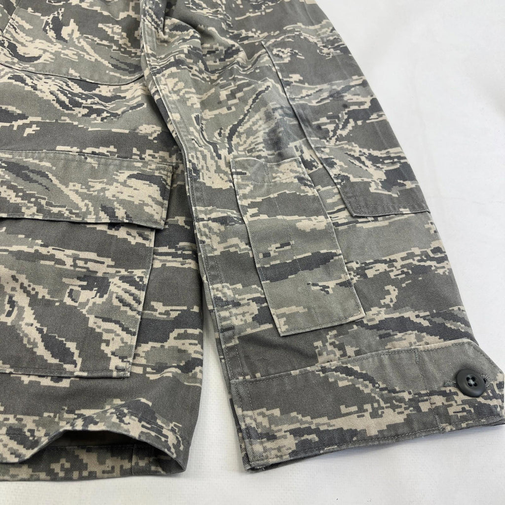 US Air Force Jacket Grey Pixel Camouflage Digital Tiger Stripe BDU Medium 40R