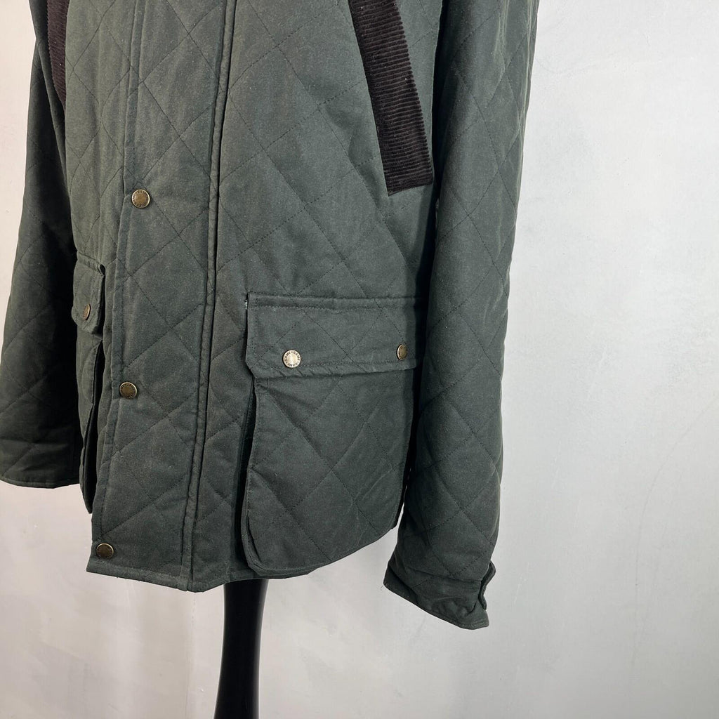 Game Technical Apparel Insulated Wax Jacket Dark Green size XL Near Mint