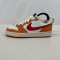 Nike Court Borough 2 Trainers UK size 4.5 White Orange Red