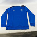 Castore Rangers FC Players Training Sweatshirt Blue and Navy Women's size 12