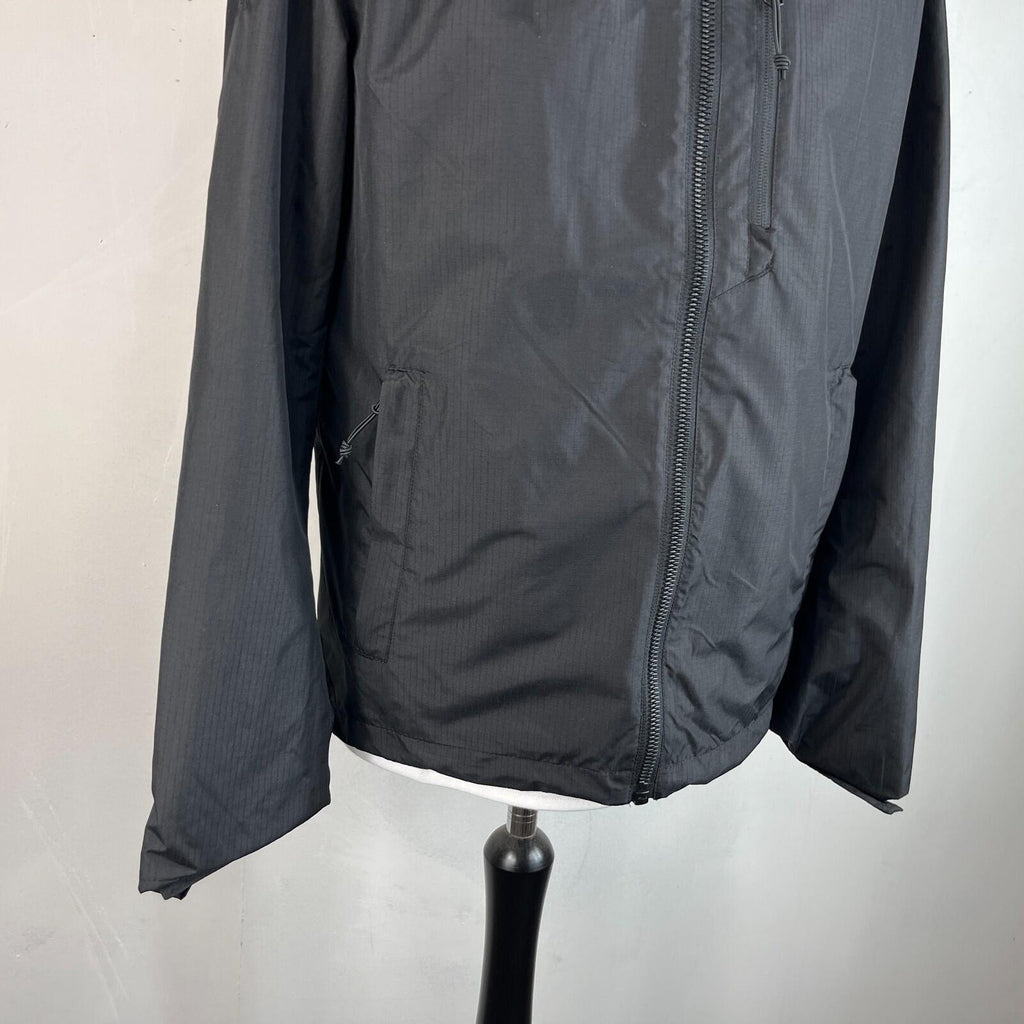 Superdry Men's Softshell Windbreaker Jacket in Black Ripstop UK size M