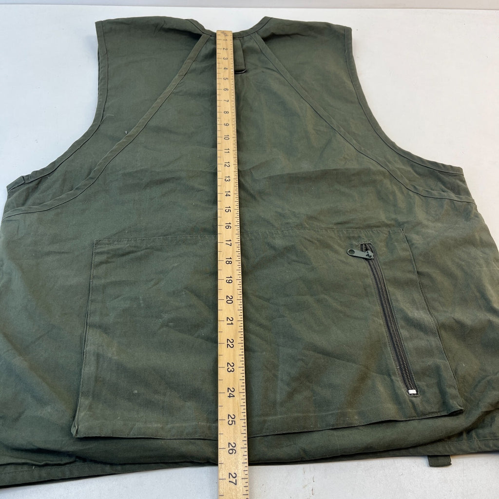 Ayu Hunters Gilet Mens Hunting Shooting Fishing Vest Olive Green size 2XL