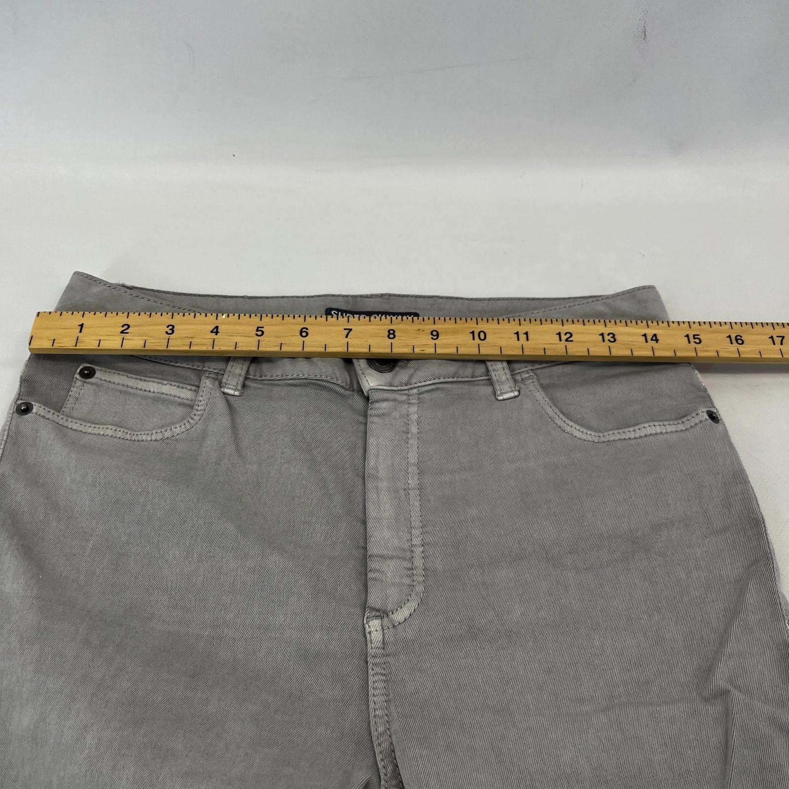 Marks & Spencer Light Grey Super Skinny Jeans - UK size 10L - BNWOT