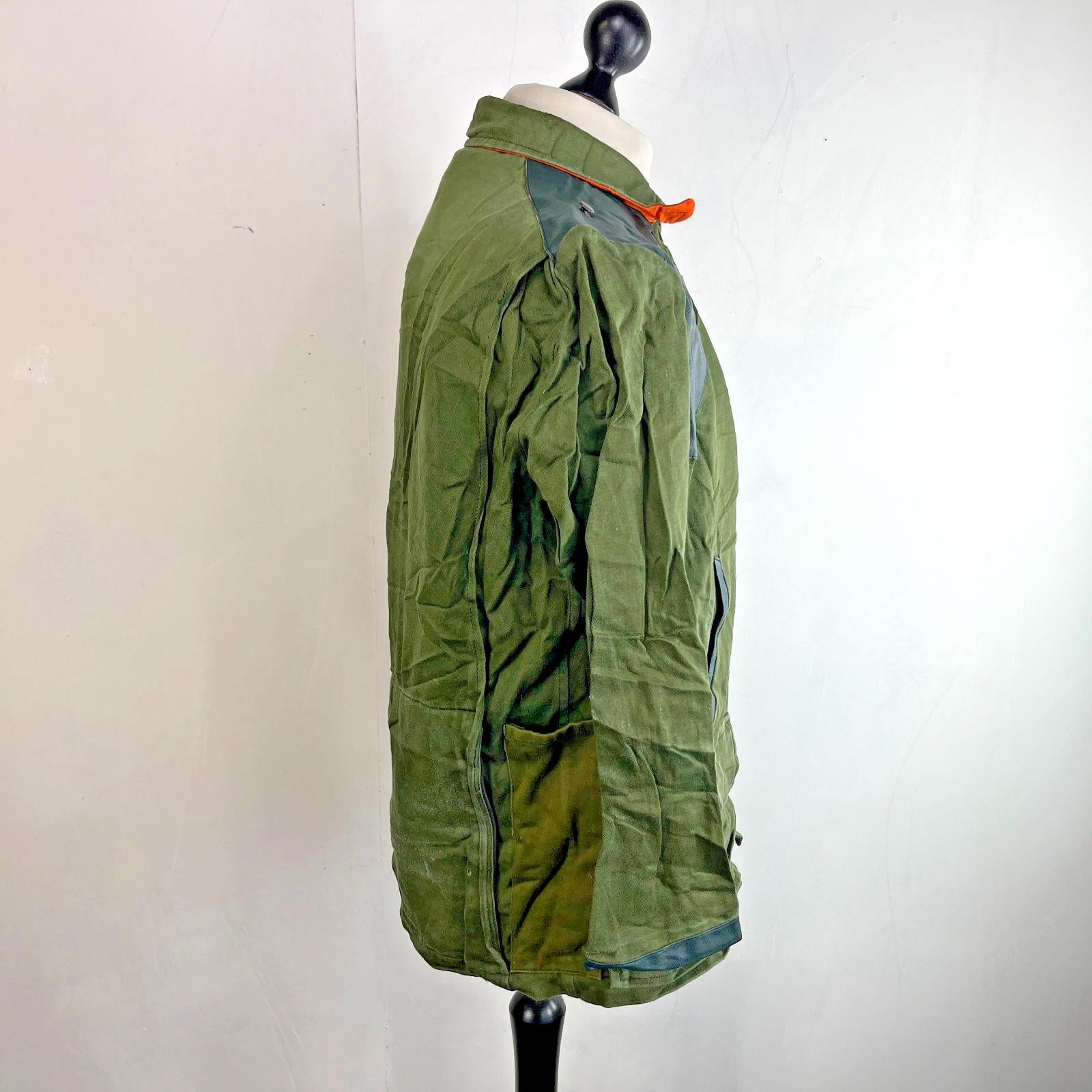 Vintage Turima Sweden Mens Hunting Jacket size Medium in Green inc Fleece Liner