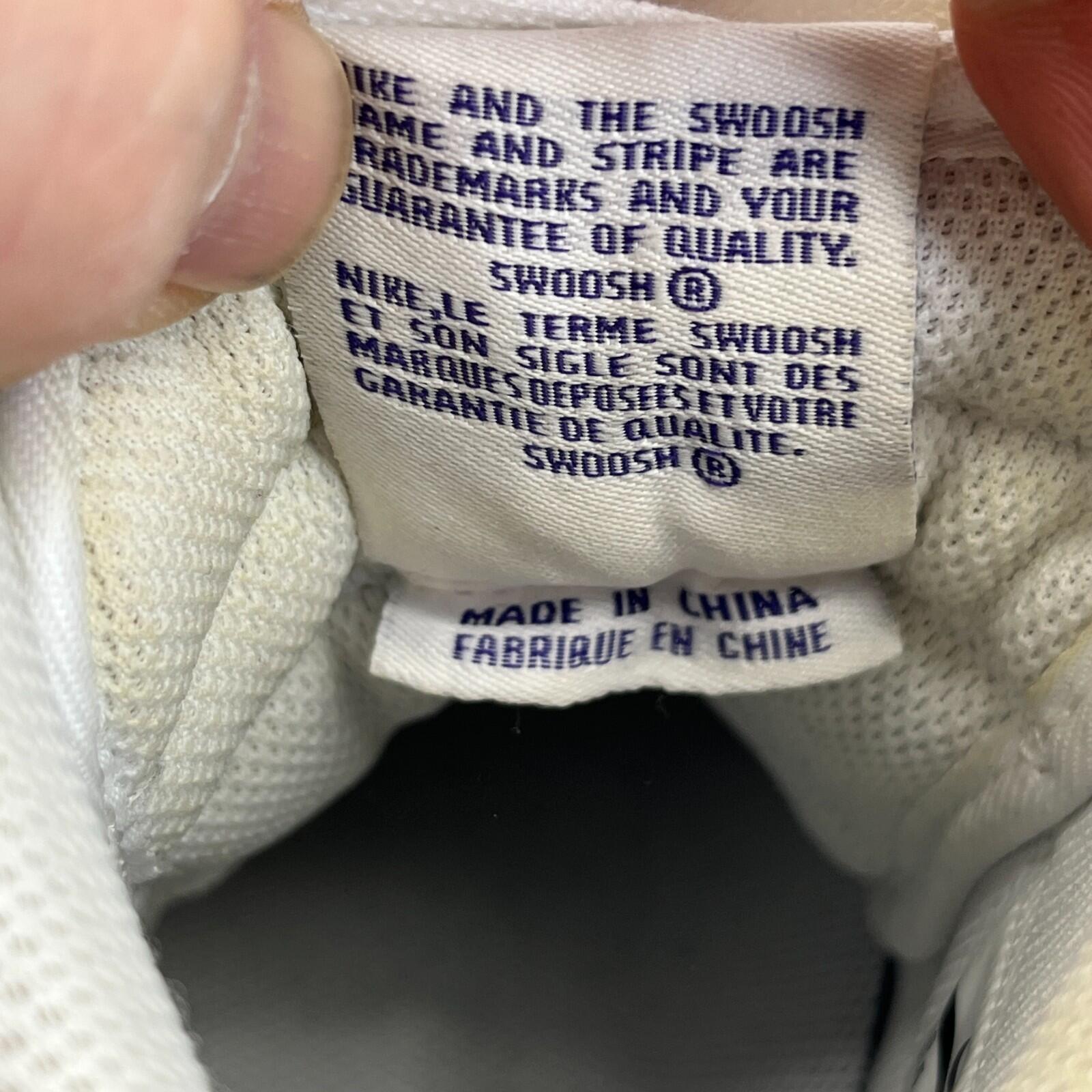 Nike Air Force 1 High '07 Court Trainers White/Purple UK size 9.5