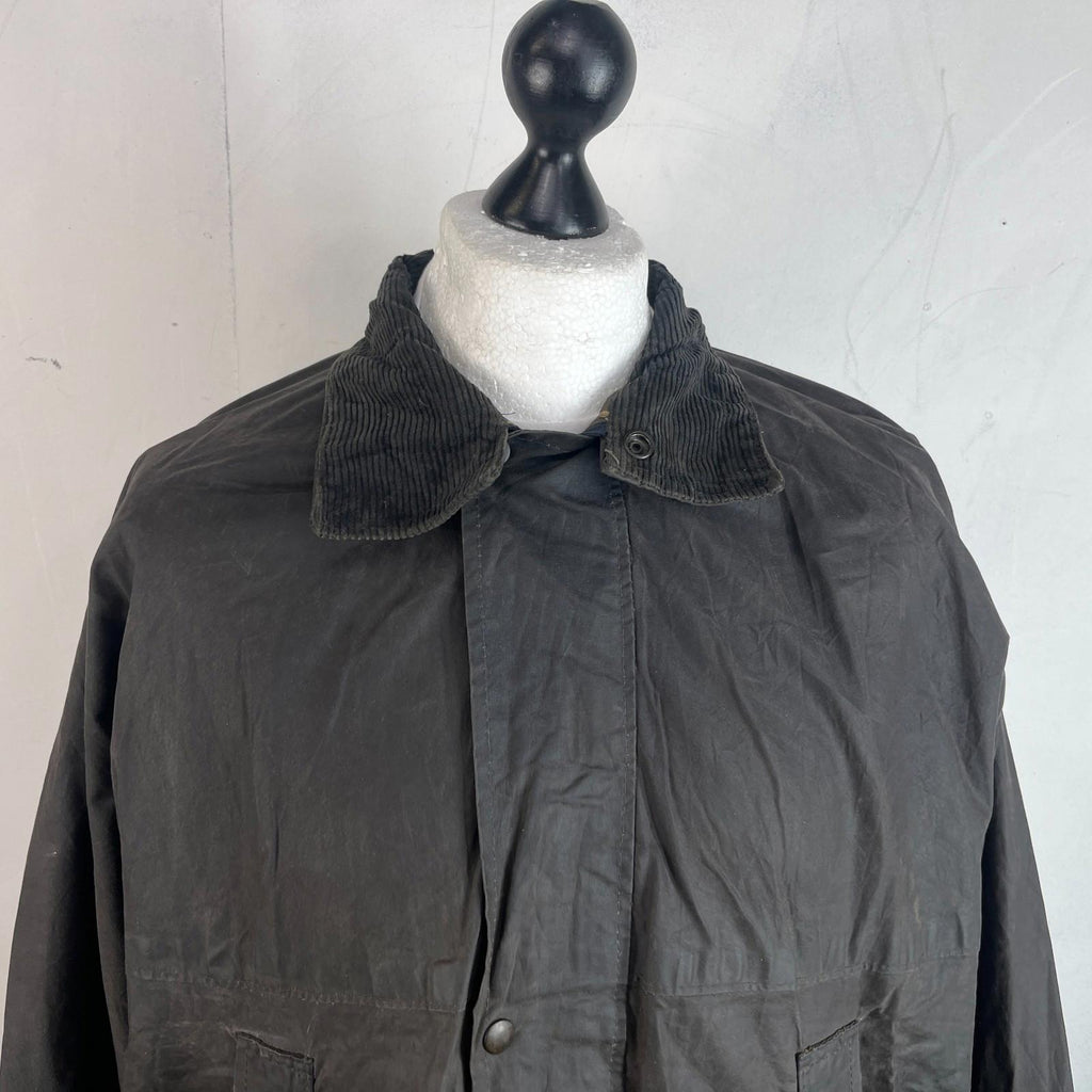 Alfa Laval Hamra The Windsor Wax Jacket size XL in Black Made in England