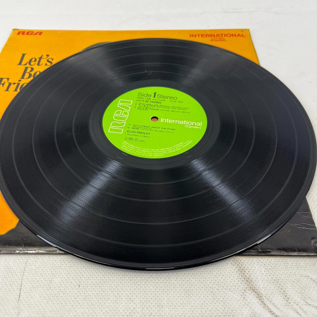 Elvis Let's Be Friends 1970 RCA Camden 12" Vinyl LP Stereo Album
