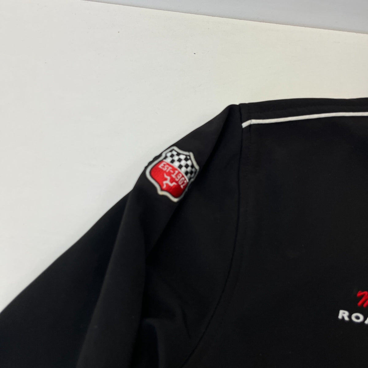 Isle of Man TT Racing Softshell Jacket Official Road Races Men's size XS Black