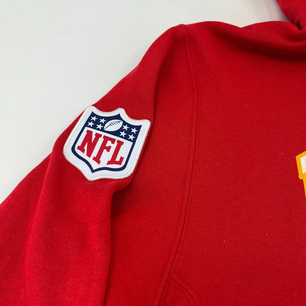 NFL Kansas City Chiefs Red Hoodie Pullover Jumper size Large - New - See Details