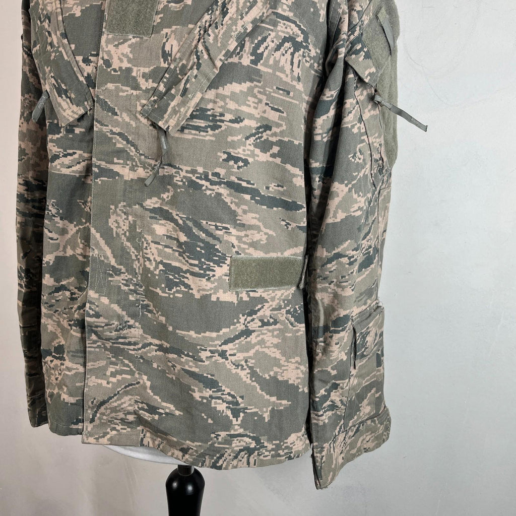 US Air Force Tactical Flight Duty Uniform Jacket Tiger Stripe BDU Medium Short
